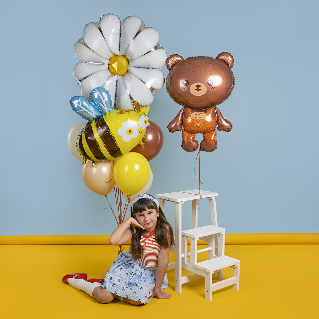 Шар (36''/91 см) Фигура, Любимый мишка, 1 шт. в уп.