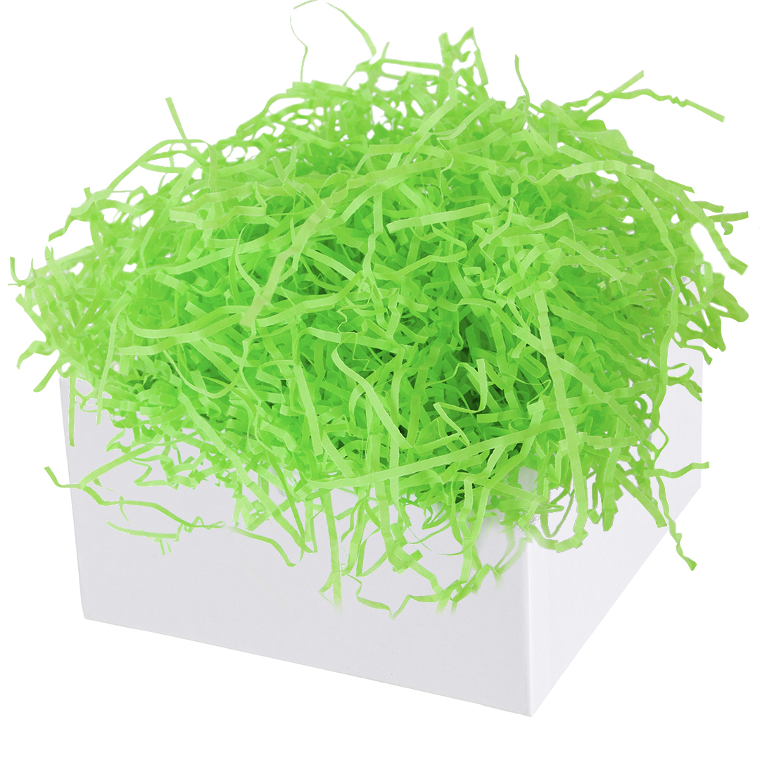 Наполнитель для коробок, пергамент, Салатовый, 50 г.