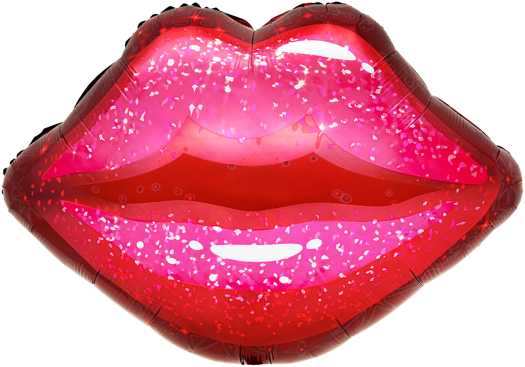 Шар (28''/71 см) Фигура, Губы, 1 шт.