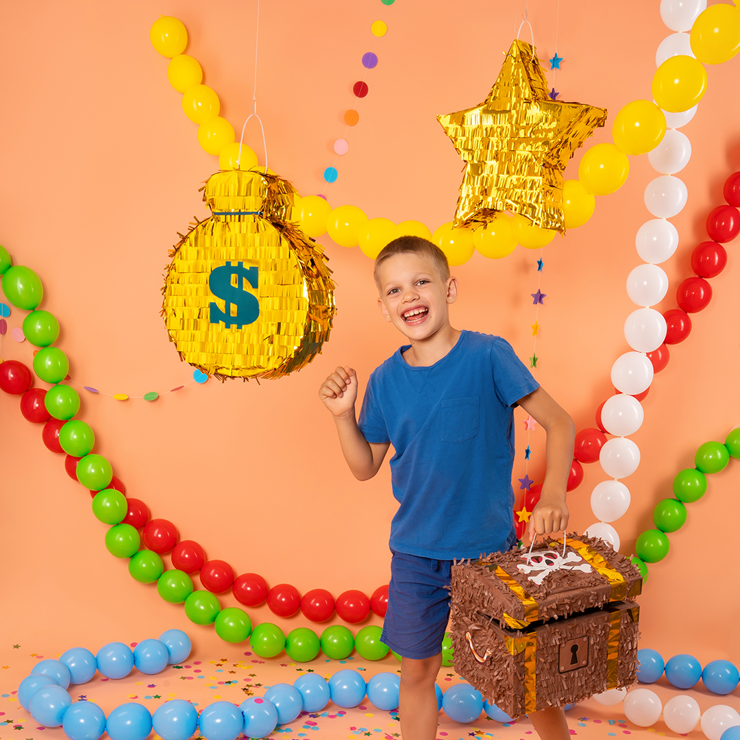 Шар (6''/15 см) Линколун, Голубой, пастель, 100 шт.