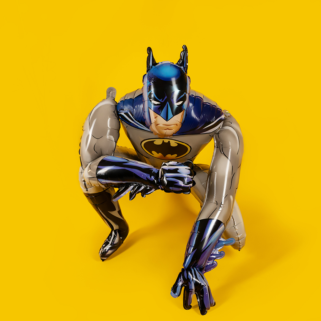 Шар (25''/64 см) Фигура 3D, Бэтмен, 1 шт. в уп.