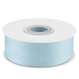 Лента атласная (2,5 см*22,85 м) Небесно-голубой, 1 шт.