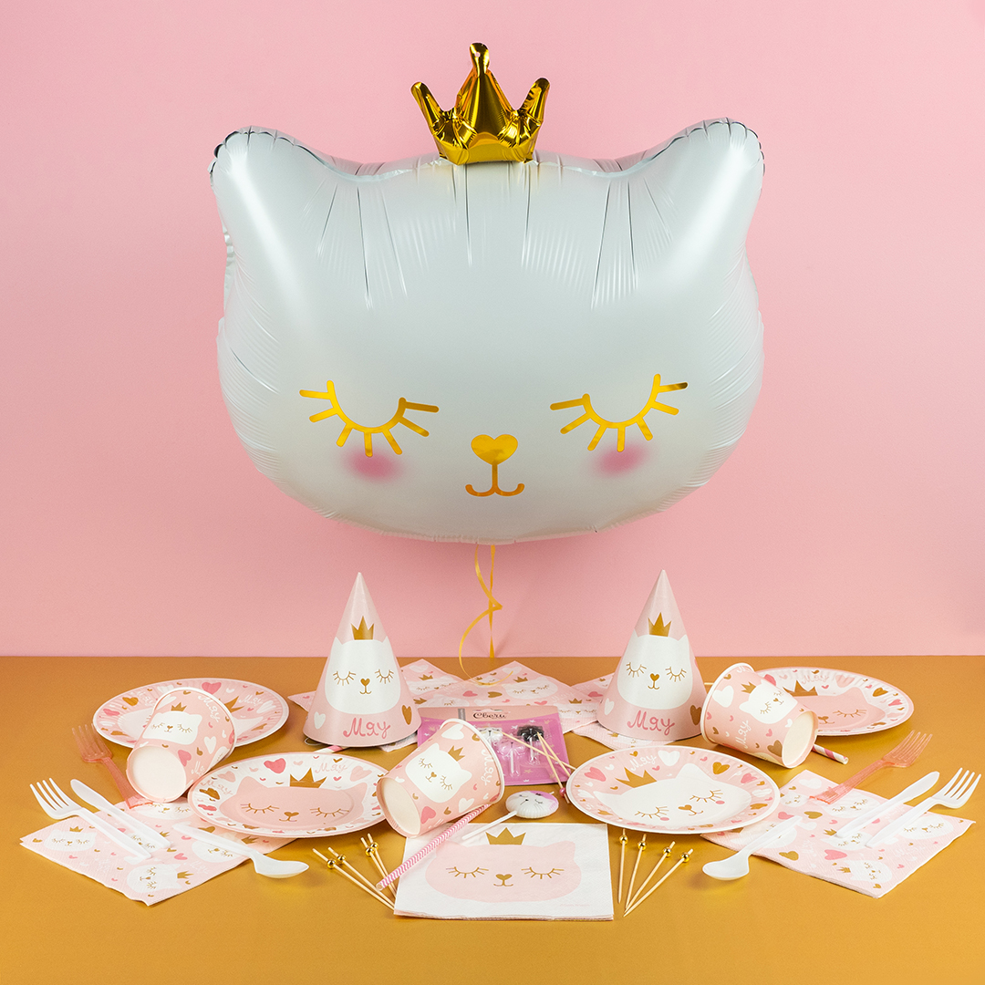 Колпаки, Котенок Принцесса, 6 шт. в упак. 