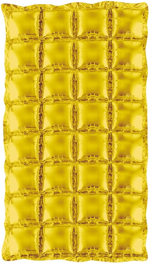 Фотозона из шаров 142*75 см. Золото, Металлик, 1 шт.