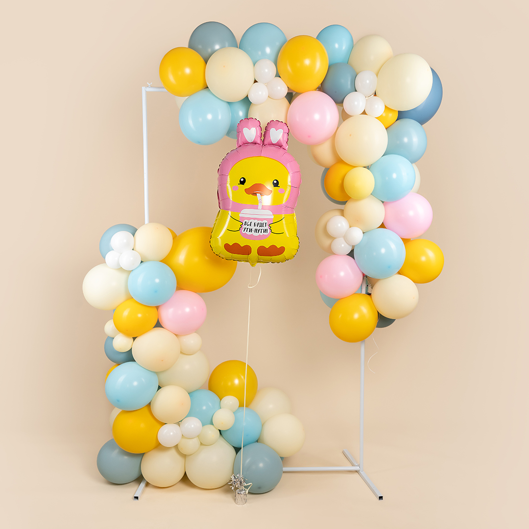 Шар (29''/74 см) Фигура, Уточка, 1 шт. в уп.