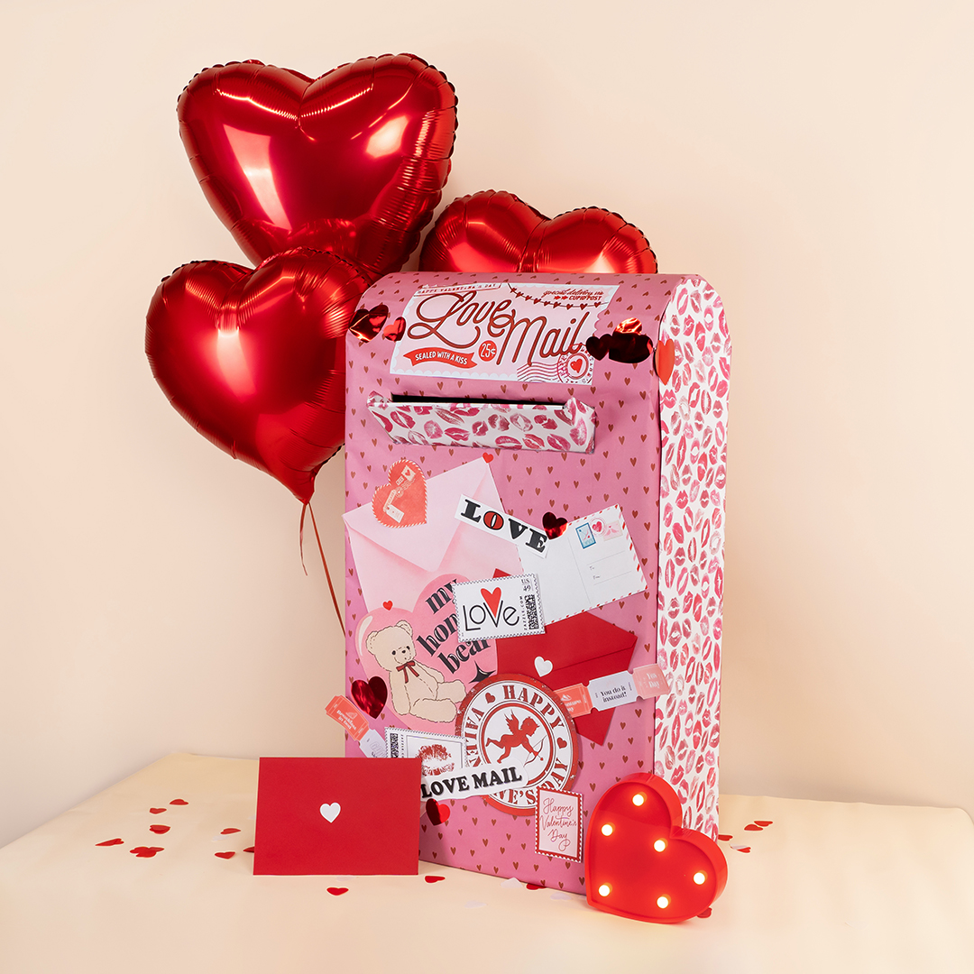 Световая фигура Сердце, 16*16*3,3 см. Красный, 1 шт.